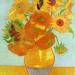 Still Life: Vase with Twelve Sunflowers